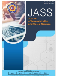 					View Vol. 7 No. 1 (2026): Januari; Journal of Administrative and Sosial Science (JASS)
				